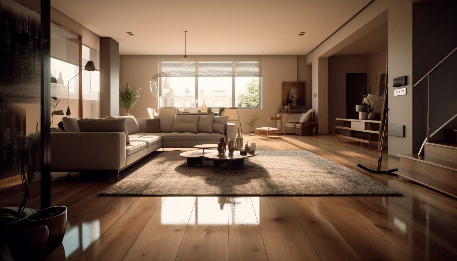 Clean rental and real estate property